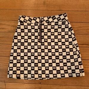 Lazy Oaf c Vans Checkered Skirt